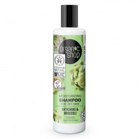Sampon pentru par uscat cu anghinare si broccoli Organic Shop 280 ml